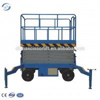 China electric hydraulic mobile scissor lift for street lamp maintenance