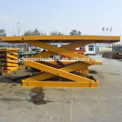 5000kg scissor lift hydraulic stationary lifting platform