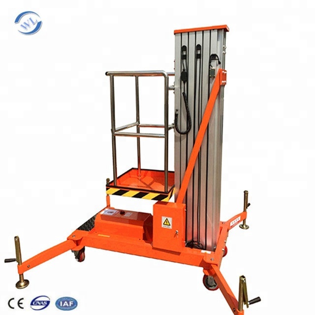 8m single trailing single electric lifting column