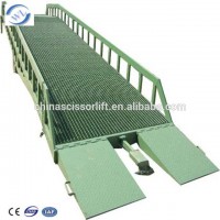 CE and ISO portable truck loading mobile hydraulic container dock ramp