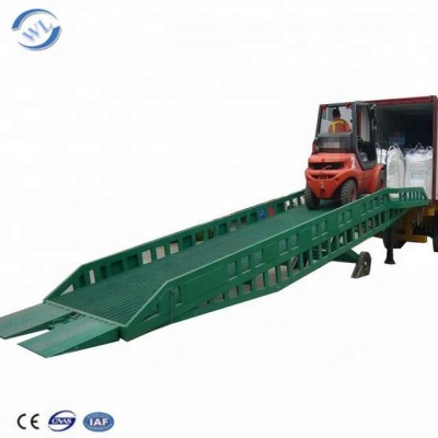 high quality dock loading ramps container ramps unloading machine