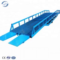 Mobile dock ramp hydraulic loading ramps for trucks